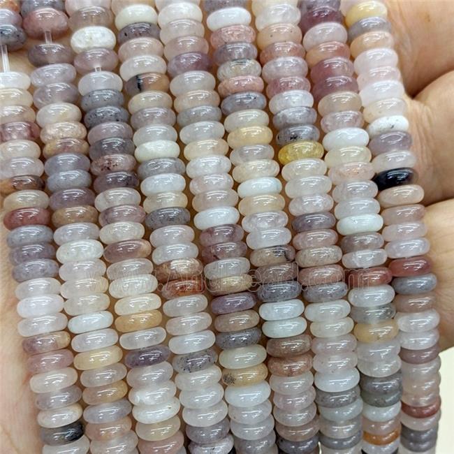 Natural Violet Aventurine Heishi Beads