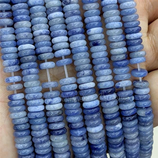 Natural Blue Aventurine Heishi Beads