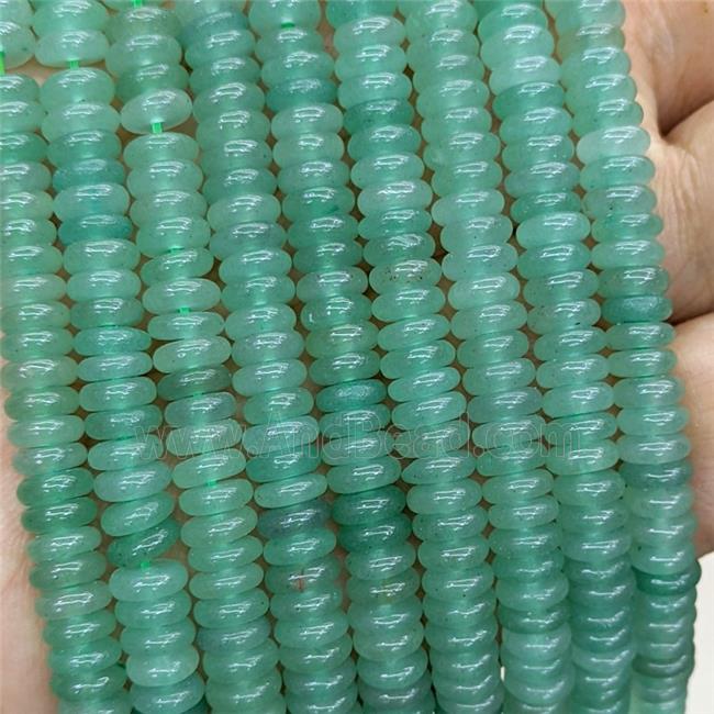 Natural Green Aventurine Heishi Beads