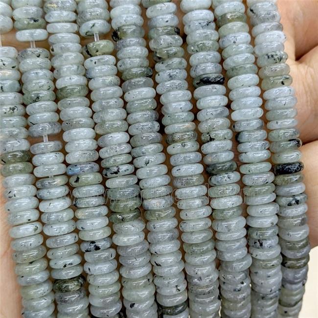 Natural Labradorite Heishi Beads