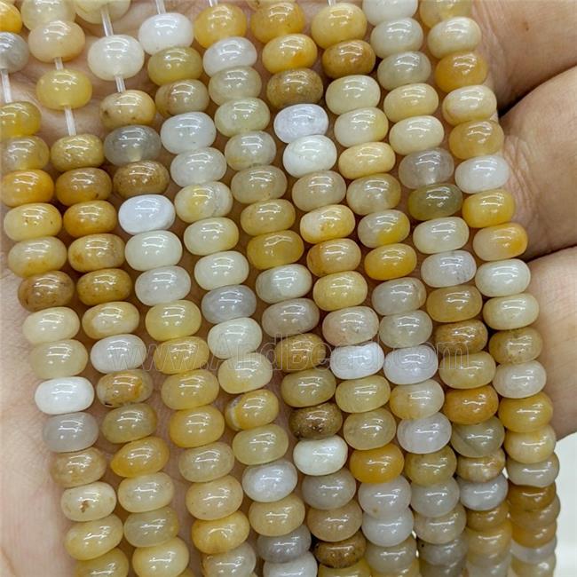 Natural Yellow Aventurine Beads Smooth Rondelle