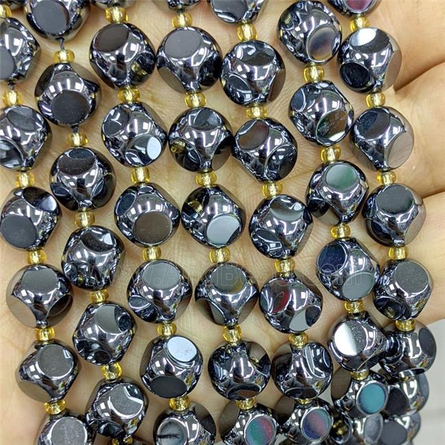 Terahertz Stone Dice Beads