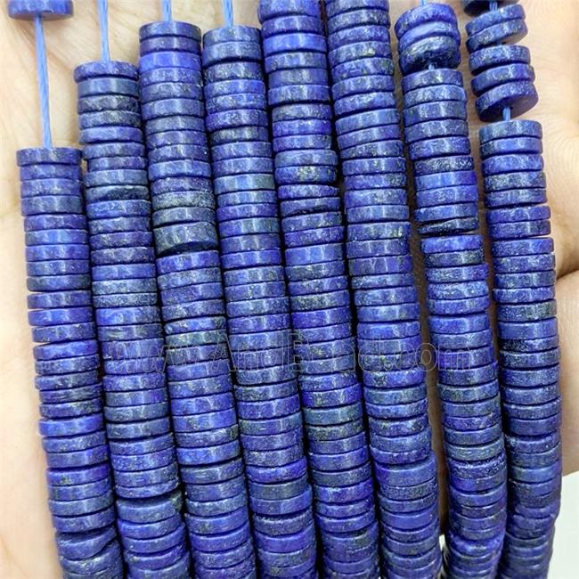 Natural Blue Lapis Lazuli Heishi Space Beads Dye