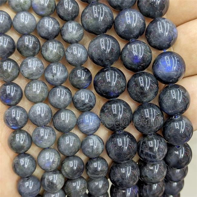 Natural Labradorite Beads Smooth Round AA-Grade