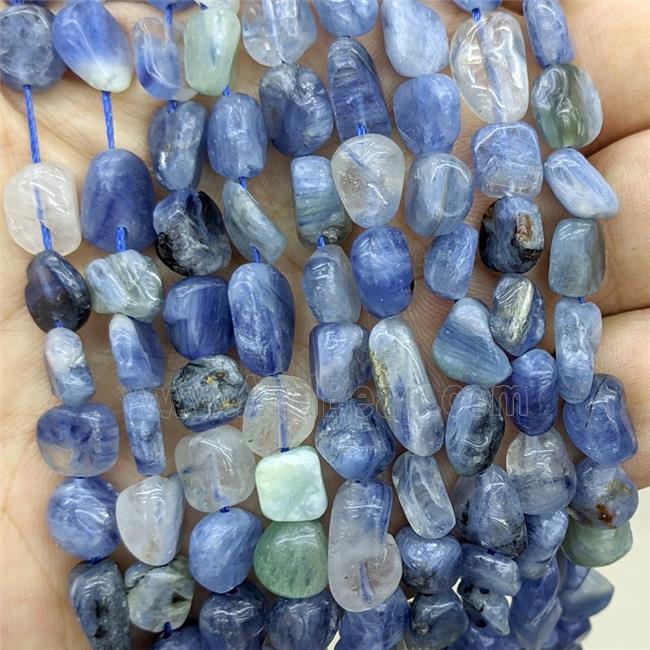 Natural Blue Kyanite Chips Beads Freeform