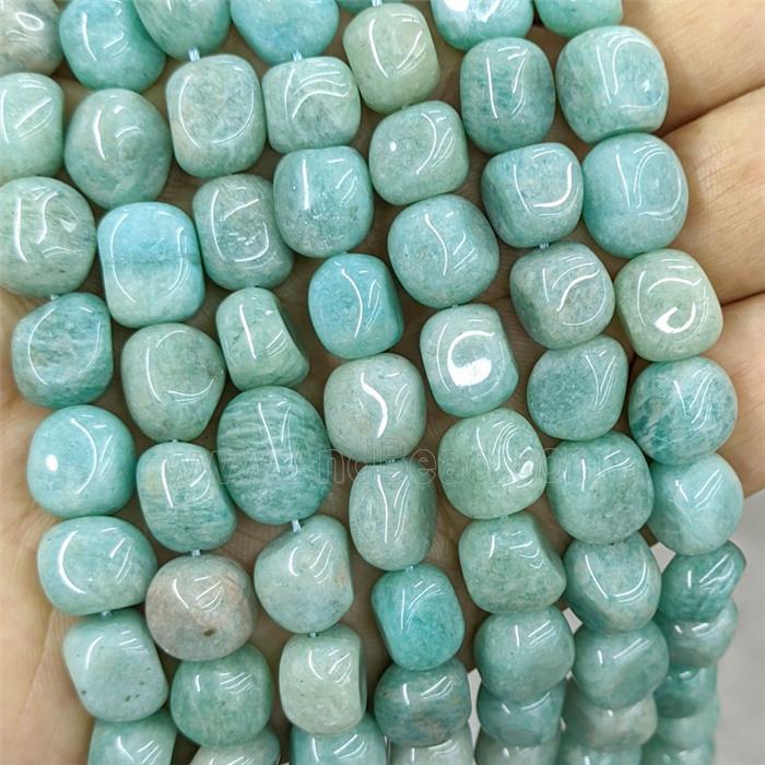 Natural Green Amazonite Chips Beads Freeform