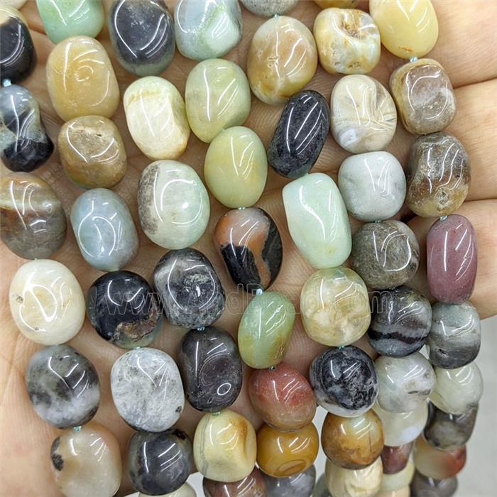 Chinese Amazonite Chips Beads Freeform Multicolor