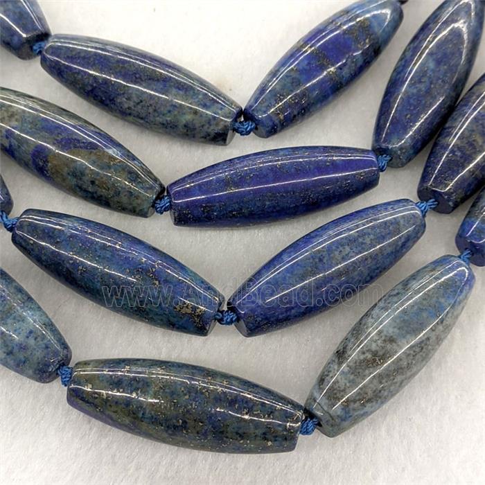 Natural Blue Lapis Lazuli Rice Beads