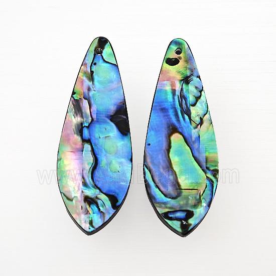 Abalone Shell Teardrop Pendant