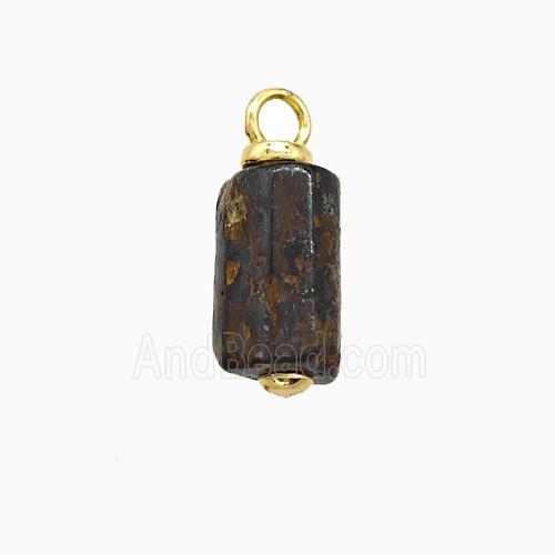 Bronzite Stick Pendant