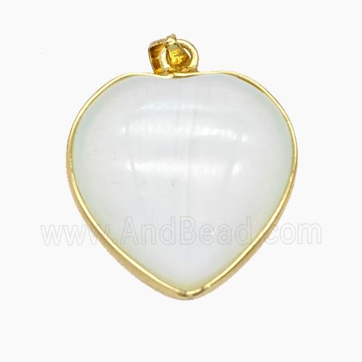 Gemstone Pendant, Gold Plated