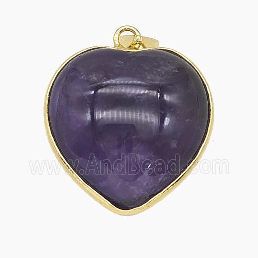 Gemstone Pendant, Gold Plated