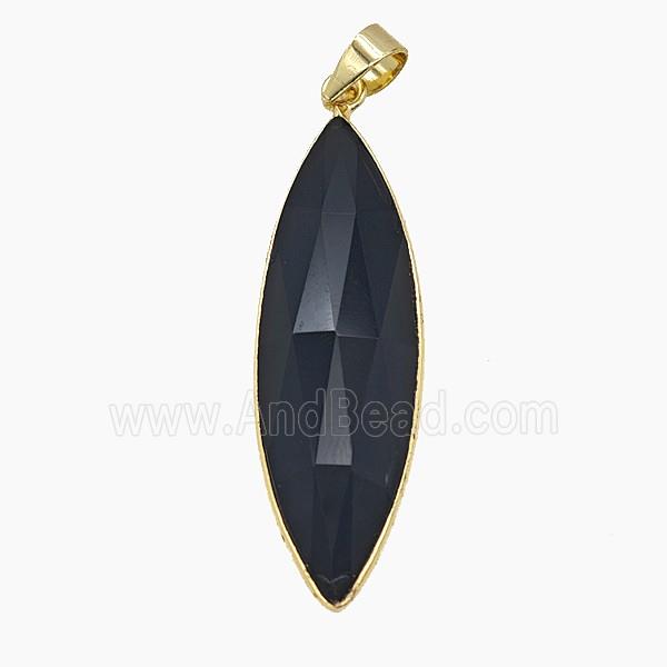 Gemstone Pendant, Platinum Plated