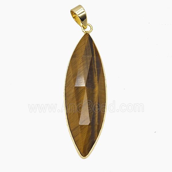 Gemstone Pendant, Platinum Plated