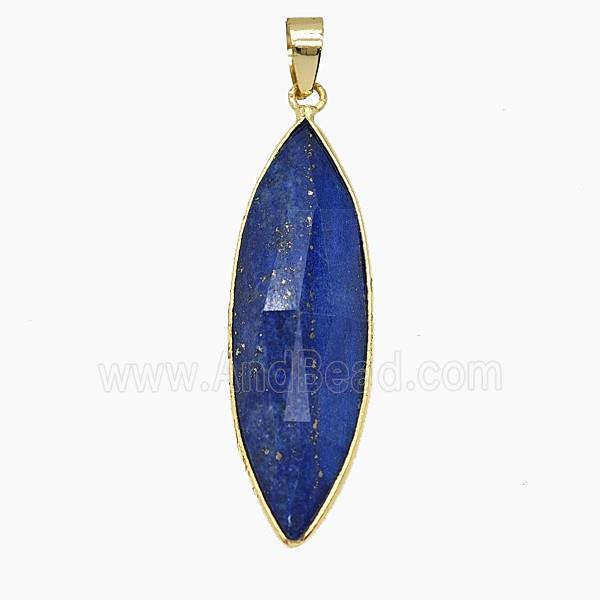 Gemstone Pendant, Platinum Plated