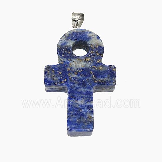 Gemstone Pendant, Platinum Plated
