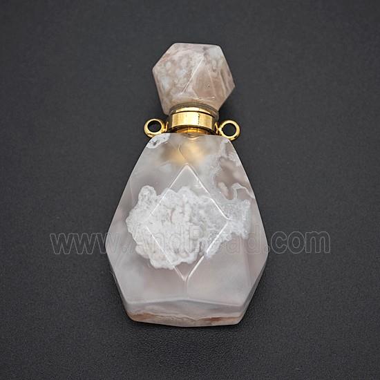 Gemstone Pendant, Platinum Plated