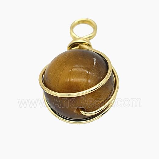 Gemstone Pendant, Platinum Plated