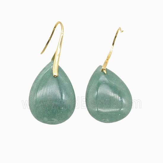 Gemstone Earring, gold Plated