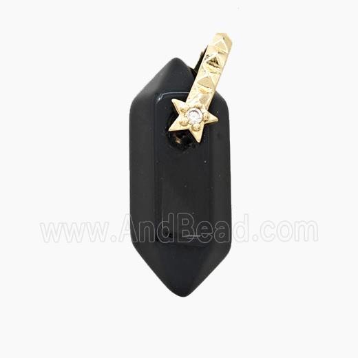 Gemstone Bead Pave Zircon