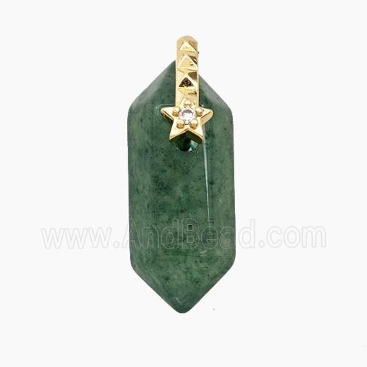 Gemstone Bead Pave Zircon