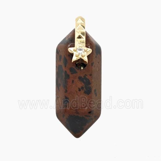 Gemstone Bead Pave Zircon