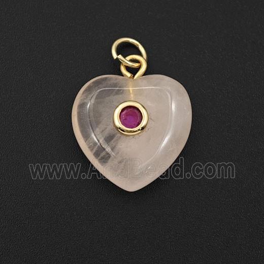 Gemstone Bead Pave Zircon