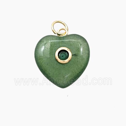 Gemstone Bead Pave Zircon