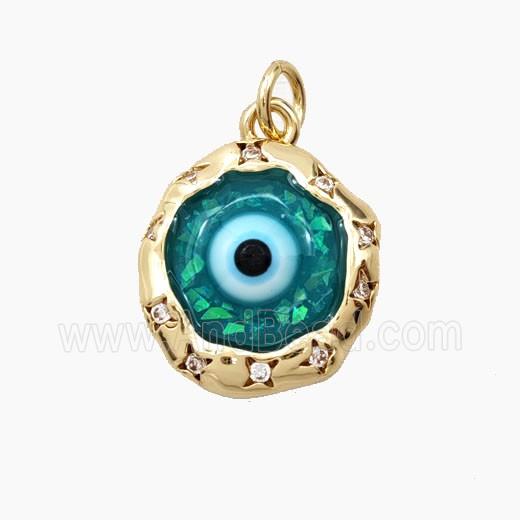 Gemstone Bead Pave Zircon