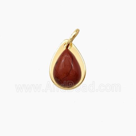 Gemstone Bead Pave Zircon