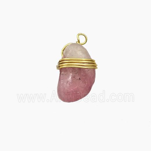 Gemstone Bead Pave Zircon