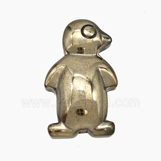 Hematite Penguin Decoration No-Hole