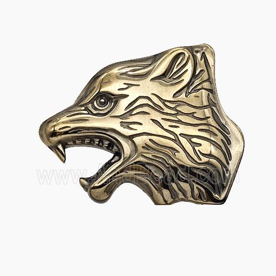 Hematite Wolf Decoration No-Hole