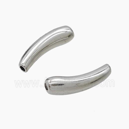 Raw Stainless Steel Tube Beads