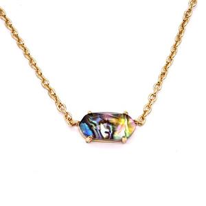 Gemstone Bracelet, Gold Plated, approx 7-14mm, 45-50cm length