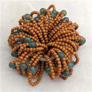 Sandalwood Rings Stretchy, approx 3mm, 18mm dia