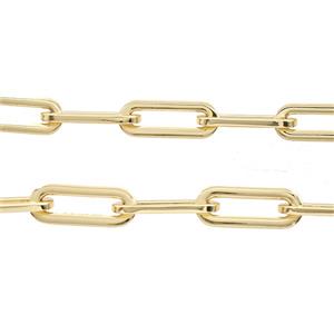 Alloy Chain Gold Plated, approx 9-23mm