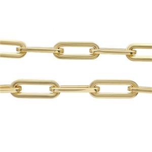 Alloy Chain Matte Gold, approx 9-23mm