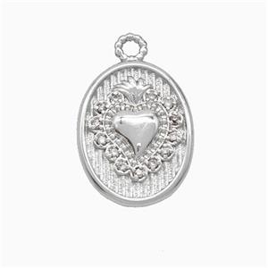 Copper Pendant Pave Zircon, Gold Plated, approx 13-16mm