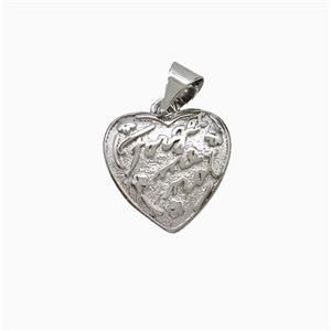 Copper Pendant Pave Zircon, Gold Plated, approx 12.5mm