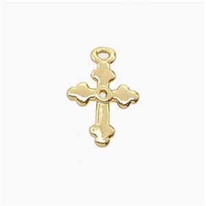Copper Pendant, Gold Plated, approx 8-10mm