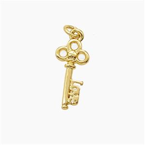 Copper Pendant, Gold Plated, approx 6-13mm