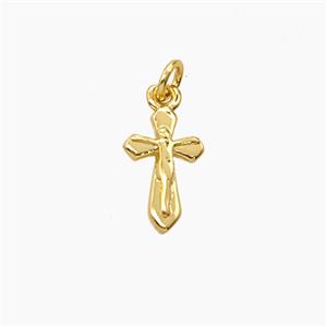 Copper Pendant, Gold Plated, approx 6-10mm