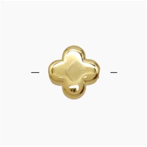 Copper Bead, Gold Plated, approx 10mm
