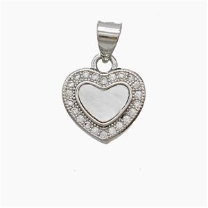 Copper Pendant Pave Zircon, Gold Plated, approx 12mm
