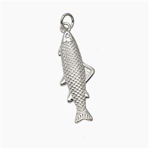 Copper Pendant Pave Zircon, Gold Plated, approx 10.5-26mm