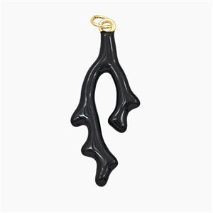 Copper Pendant Pave Zircon, Gold Plated, approx 14-30mm
