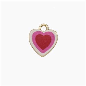 Copper Pendant Pave Zircon, Gold Plated, approx 10mm