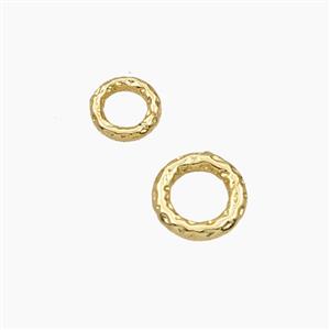 Copper Bead, Gold Plated, approx 8mm