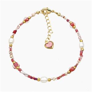 Copper Bracelet, Gold Plated, approx 2-4mm, 16-21cm length